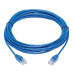 Tripp Lite N261-S15-BL Cat6a 10G Snagless Molded Slim UTP Ethernet Cable (RJ45 M/M), Blue, 15 ft. (4.57 m)