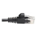 Tripp Lite N261-S15-BK Cat6a 10G Snagless Molded Slim UTP Ethernet Cable (RJ45 M/M), Black, 15 ft. (4.57 m)