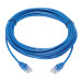Tripp Lite N261-S20-BL Cat6a 10G Snagless Molded Slim UTP Ethernet Cable (RJ45 M/M), Blue, 20 ft. (6.09 m)