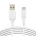 Belkin CAB001BT2MWH USB cable 2 m USB A USB C White