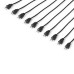 StarTech.com 10ft (3m) Computer Power Cord, NEMA 5-15P to C13, 10A 125V, 10 Pack, 18AWG, Black Replacement AC Power Cord, Printer Power Cord, PC Power Supply Cable, Monitor Power Cable - UL Listed