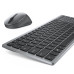 DELL KM7120W keyboard Mouse included RF Wireless + Bluetooth English Grey, Titanium