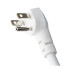 Tripp Lite 6-Outlet Surge Protector with 4 USB Ports (4.2A Shared) - 15 ft. (4.57 m) Cord, 5-15P Plug, 900 Joules, White