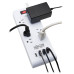 Tripp Lite 6-Outlet Surge Protector with 4 USB Ports (4.2A Shared) - 15 ft. (4.57 m) Cord, 5-15P Plug, 900 Joules, White