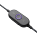 Logitech MSFT Teams Zone Wired Headset Head-band Office/Call center USB Type-C Graphite