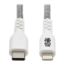 Tripp Lite M102-003-HD Heavy-Duty USB-C to Lightning Sync/Charge Cable, MFi Certified - M/M, USB 2.0, 3 ft. (0.91 m)