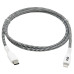 Tripp Lite M102-003-HD Heavy-Duty USB-C to Lightning Sync/Charge Cable, MFi Certified - M/M, USB 2.0, 3 ft. (0.91 m)