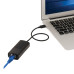 Tripp Lite U336-06N-2P5-B USB to RJ45 Gigabit Ethernet Network Adapter (M/F) - USB 3.1 Gen 1, 2.5 Gbps Ethernet, Black