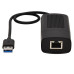 Tripp Lite U336-06N-2P5-B USB to RJ45 Gigabit Ethernet Network Adapter (M/F) - USB 3.1 Gen 1, 2.5 Gbps Ethernet, Black