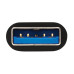Tripp Lite U336-06N-2P5-B USB to RJ45 Gigabit Ethernet Network Adapter (M/F) - USB 3.1 Gen 1, 2.5 Gbps Ethernet, Black