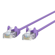 Belkin CE001b01-PUR-S networking cable Purple 0.3 m Cat6 U/UTP (UTP)