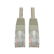 Tripp Lite N002-006-GY Cat5e 350 MHz Molded (UTP) Ethernet Cable (RJ45 M/M), PoE - Gray, 6 ft. (1.83 m)