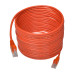 Tripp Lite N001-025-OR Cat5e 350 MHz Snagless Molded (UTP) Ethernet Cable (RJ45 M/M), PoE - Orange, 25 ft. (7.62 m)