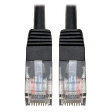 Tripp Lite N002-012-BK Cat5e 350 MHz Molded (UTP) Ethernet Cable (RJ45 M/M), PoE - Black, 12 ft. (3.66 m)