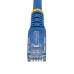 StarTech.com 100ft CAT6 Ethernet Cable - Blue CAT 6 Gigabit Ethernet Wire -650MHz 100W PoE RJ45 UTP Molded Network/Patch Cord w/Strain Relief/Fluke Tested/Wiring is UL Certified/TIA