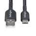 StarTech.com 15ft (4.5m) USB-A to USB-C Charging Cable, Charge & Sync, 3A, USB 2.0, TPE Jacket - Black USB Charging Cord