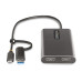 StarTech.com USB-C to Dual-HDMI Adapter - USB-C or A to 2x HDMI - 4K 60Hz - 100W Power Delivery Pass-Through - 1ft (30cm) Built-in Cable - USB to HDMI Multi-Monitor Converter for Laptop