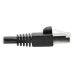 Tripp Lite N262-015-BK Cat6a 10G Snagless Shielded STP Ethernet Cable (RJ45 M/M), PoE, Black, 15 ft. (4.57 m)