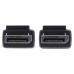 Tripp Lite P580-015-V4 DisplayPort 1.4 Cable with Latching Connectors, 8K (M/M), Black, 15 ft. (4.57m)