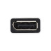 Tripp Lite U444-F5N-DP4K6 USB-C to DisplayPort Flat Adapter Cable (M/F), 4K 60 Hz, Thunderbolt 3 Compatible, Black, 5 in. (12.7 cm)