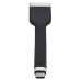 Tripp Lite U444-F5N-DP4K6 USB-C to DisplayPort Flat Adapter Cable (M/F), 4K 60 Hz, Thunderbolt 3 Compatible, Black, 5 in. (12.7 cm)