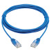 Tripp Lite N200-UR10-BL Cat6 Gigabit Molded Ultra-Slim UTP Ethernet Cable (RJ45 M/M), Blue, 10 ft. (3.05 m)