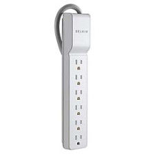 Belkin BE106000-06-CM surge protector White 6 AC outlet(s) 1.83 m