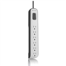Belkin BV106000-04 surge protector Black, White 6 AC outlet(s) 125 V 1.22 m