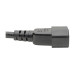 Tripp Lite P014-06N Laptop Power Adapter Cord, C14 to C5 Adapter - 2.5A, 250V, 18 AWG, 6 in., Black