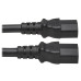 Tripp Lite P032-002-2C13 Splitter Cable, Heavy-Duty, C20 to 2x C13 - 15A, 100-250V, 14 AWG, 2 ft. (0.61 m), Black