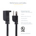 StarTech.com 10ft (3m) Power Extension Cord, NEMA 5-15R to NEMA 5-15P Black Extension Cord, 13A 125V, 16AWG, Outlet Extension Power Cable, NEMA 5-15R to NEMA 5-15P AC Computer Power Cord - UL Listed