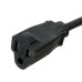 StarTech.com 10ft (3m) Power Extension Cord, NEMA 5-15R to NEMA 5-15P Black Extension Cord, 13A 125V, 16AWG, Outlet Extension Power Cable, NEMA 5-15R to NEMA 5-15P AC Computer Power Cord - UL Listed