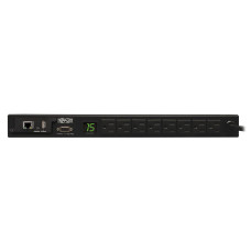 Tripp Lite 1.4kW Single-Phase Monitored PDU, 120V Outlets (8 5-15R), 5-15P, 12ft Cord, 1U Rack-Mount