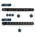 StarTech.com Rackmount PDU with 16 Outlets and Surge Protection - 1U