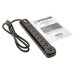 Tripp Lite Protect It! 7-Outlet Surge Protector 4-ft. Cord, 1080 Joules, 1 Diagnostic LED, Black Housing