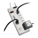 Tripp Lite TLP808TELTAA surge protector White 8 AC outlet(s) 120 V 2.4 m