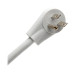 Tripp Lite TLP808TELTAA surge protector White 8 AC outlet(s) 120 V 2.4 m