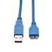 Tripp Lite U326-006 USB 3.0 SuperSpeed Device Cable (A to Micro-B M/M), Blue, 6 ft. (1.83 m)