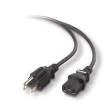 Belkin F3A104B06 power cable Black 1.829 m C13 coupler