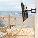 Tripp Lite DWM3270XOUT Outdoor Full-Motion TV Wall Mount with Fully Articulating Arm for 32” to 80” Flat-Screen Displays