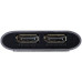 StarTech.com Thunderbolt 3 to Dual DisplayPort Adapter DP 1.4 - Dual 4K 60Hz or Single 8K/5K Thunderbolt 3 to DP Adapter - TB3 to 2x DisplayPort Monitor Video Display Adapter - Mac/Windows