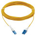 Tripp Lite N381L-10M 400G Duplex Singlemode 9/125 OS2 Fiber Optic Cable (CS-UPC/LC-UPC), Round LSZH Jacket, Yellow, 10 m