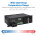 Tripp Lite 120VAC 48VDC 1500VA 1200W Extreme Temperature Network UPS for Industrial and Traffic Networks, 3U, Hardwire