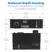 Tripp Lite 120VAC 48VDC 1500VA 1200W Extreme Temperature Network UPS for Industrial and Traffic Networks, 3U, Hardwire