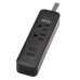 Tripp Lite TLP206USB surge protector Black 2 AC outlet(s) 110 - 125 V 1.83 m
