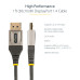 StarTech.com 1ft (30cm) DisplayPort 1.4 Cable - 8K 60Hz HDR10 - Ultra HD 4K 120Hz Video - DP 1.4 Cable / Cord - For Monitors/Displays - DisplayPort to DisplayPort Cable - M/M