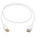 Tripp Lite U024AB-003-WH Safe-IT USB 2.0 Antibacterial Extension Cable (A M/F), USB 2.0, White, 3 ft. (0.91 m)