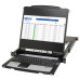 Tripp Lite B030-DP08-17DIP NetDirector 8-Port DisplayPort KVM Switch Console with 17 in. LCD, IP Remote Access, Dual Rail, 1U Rack-Mount