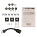 Tripp Lite PDUV20-60 power distribution unit (PDU) 28 AC outlet(s) 0U Black