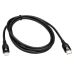 V7 V7USBCLGT-1M lightning cable Black